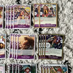 OP13 Gol D Roger Deck Core assorted cards - Image 3
