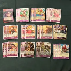 OP13 Gol D Roger Deck Core 45x cards - Image 1