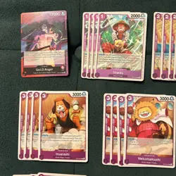 OP13 Gol D Roger Deck Core 45x cards - Image 2