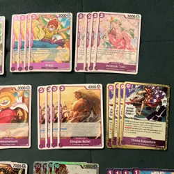 OP13 Gol D Roger Deck Core 45x cards - Image 3