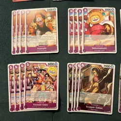 OP13 Gol D Roger Deck Core 45x cards - Image 4