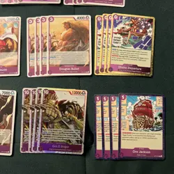 OP13 Gol D Roger Deck Core 45x cards - Image 5