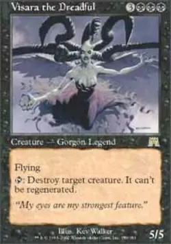 MTG English Visara the Dreadful NM Normal Onslaught - Image 1