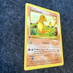 CHARMANDER Pokemon Card - WOTC 1st Edition Base Set Shadowless 46/102 MINT/NM - Image 4