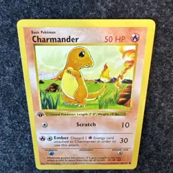 CHARMANDER Pokemon Card - WOTC 1st Edition Base Set Shadowless 46/102 MINT/NM - Image 5