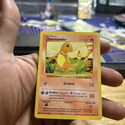Pokemon - Base Set Shadowless - Charmander 46/102 - NM - Image 1