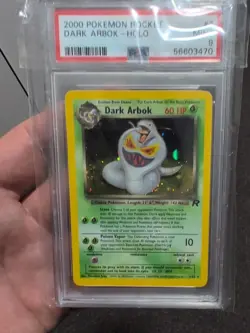 Pokemon - Team Rocket - Dark Arbok Holo - 2000 - 2/82 - PSA 9 - Mint - Image 1