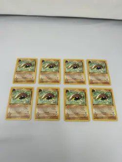 Lot of 8 Near Mint Kabuto 1st Edition 50/62 Fossil Set 1999 Pokemon Card Lot - Image 5