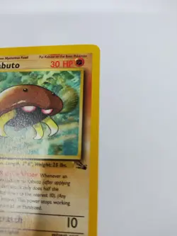 NEVER PLAYED NICE 1999 Pokemon Fossil 1st Edition Kabuto 50/62 Nice near Mint - Image 3