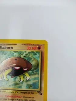 NEVER PLAYED NICE 1999 Pokemon Fossil 1st Edition Kabuto 50/62 Nice near Mint - Image 5