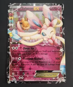 Pokemon Sylveon EX Holo RC21/RC32 Radiant Collection XY Generations - Image 1