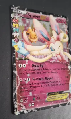 Pokemon Sylveon EX Holo RC21/RC32 Radiant Collection XY Generations - Image 3