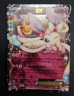 Pokemon Sylveon EX Holo RC21/RC32 Radiant Collection XY Generations - Image 4
