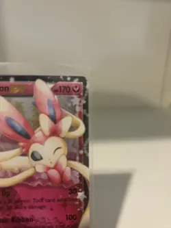 Sylveon EX RC21/RC32 XY Generations Radiant Collection 20th Holo Pokemon Card nm - Image 4