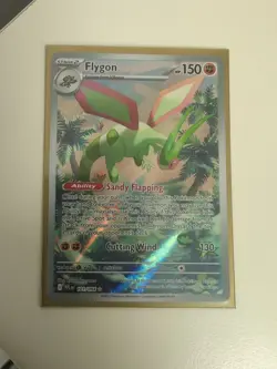 Pokemon TCG Phantasmal Flames Flygon IR 101/094 Illustration Rare Full Art Holo - Image 1