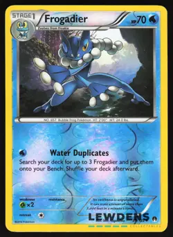 Frogadier - 39/122 - Uncommon Reverse Holo - BREAKpoint - Pokemon Card - Image 1