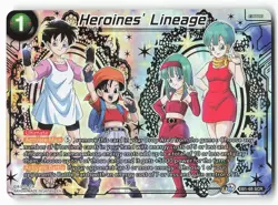 Heroines' Lineage EB1-68 SCR Dragon Ball Super Card - Image 1