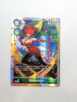 Digimon Card Game TCG | Rosemon - BT1-082 | Super Rare - Image 1