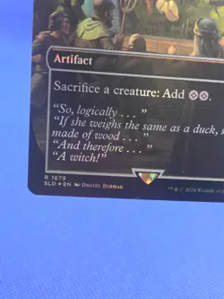 Magic the Gathering Secret Lair Drop Sir Bedivere’s Scales 1679 Foil Rare NM - Image 5