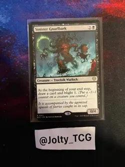 Sinister Gnarlbark Commander: Lorwyn Eclipsed Regular - Image 1