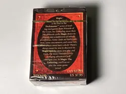 Magic The Gathering Deckmaster Pack WOC 6100 1995 Sealed - Image 2