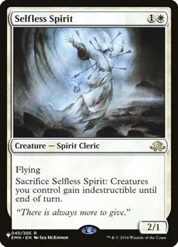 [MTG] Selfless Spirit (EMN-40) (PLST) NM - Image 1