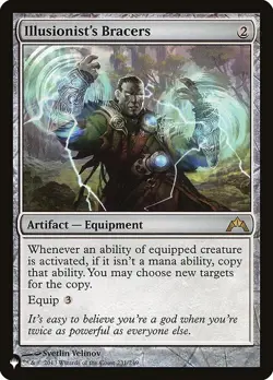 [MTG] Illusionist's Bracers (GTC-231) (PLST) NM - Image 1