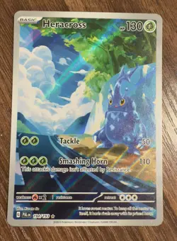 Pokemon TCG Heracross 194/193 Sv02: Paldea Evolved Holo - Image 1