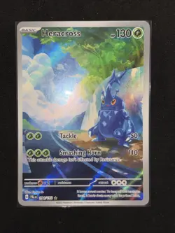 2023 Pokemon Heracross IR 194/193 Sv02: Paldea Evolved LP - Image 2