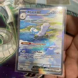 Pokemon TCG Altaria EX Holo Card 253/182 Sv04: Paradox Rift - Image 1