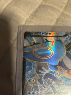 Pokemon TCG Primal Clash Holo Full Art Ultra Rare Kyogre EX 148/160 Error Miscut - Image 5