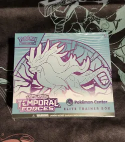 Pokemon Center Exclusive Temporal Forces Walking Wake Elite Trainer Box ETB - Image 1