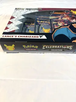 Pokemon TCG Celebrations Collection Lance's Charizard V Box Sealed + Promo - Image 5