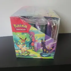 Pokemon TCG Prismatic Evolutions MINI TIN DISPLAY 8x MINI TINS Sealed Tins - Image 4
