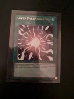 Super Polymerization CH01-EN033 Ultra Rare 1st Edition NM Yugioh - Image 1