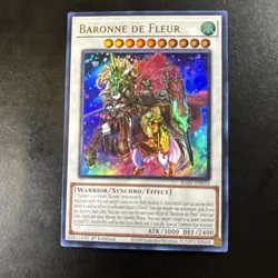 YuGiOh Baronne de Fleur Ultra Rare 1st Edition RA01-EN034 - Image 1