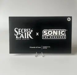 MTG Secret Lair x Sonic Foil Edition Friends And Foes New & Sealed - Image 1