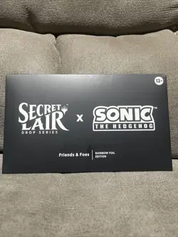 Sonic Secret Lair Friends and Foes Foil Edition BRAND NEW SEALED - Image 1