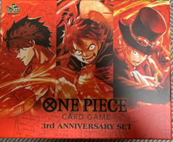 ONE PIECE Card Game 3rd Anniversary Supply Set Japanese Box Factory (No Cards) - Image 1