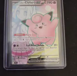 Lillie's Clefairy ex - 173/159 - Pokemon Journey Together Ultra Rare NM - Image 3