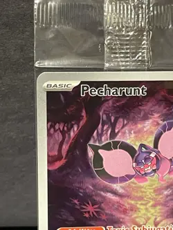 Pecharunt 129 Sv: Scarlet & Violet Black Star Promo Cards Holo NM - Sealed - Image 3