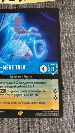 Carte Lorcana Disney TCG Grand-mere Tala 143/204 Legendaire Chapitre 3 Francais - Image 4
