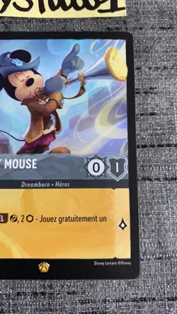 Carte Lorcana Disney TCG Mickey Mouse 182/204 Legendaire Chapitre 3 Francais - Image 4