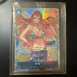 Nami P-112 P Mini-tin Pack Set vol.2 One Piece CCG ASIA Japanese - Image 1