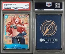PSA 9 Nami P-112 Mini-tin Pack Set vol.2 One Piece CCG ASIA Japanese - Image 4