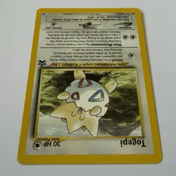 #30 Togepi WOTC Black Star Promo- Neo baby WOTC Vintage Pokemon - Image 3