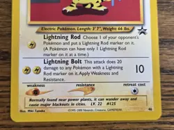 Pokemon Wotc Black Star Promo # 46/53 Electabuzz,,check pictures,,pretty - Image 3
