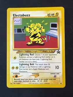 Electabuzz 46/53 Wotc Black Star Promo Pokemon - Image 1