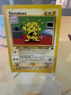 ELECTABUZZ #46 Black Star Promo Set WOTC Original 2002 - Pokemon Card - Image 1