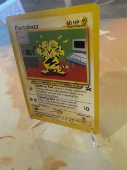 ELECTABUZZ #46 Black Star Promo Set WOTC Original 2002 - Pokemon Card - Image 2